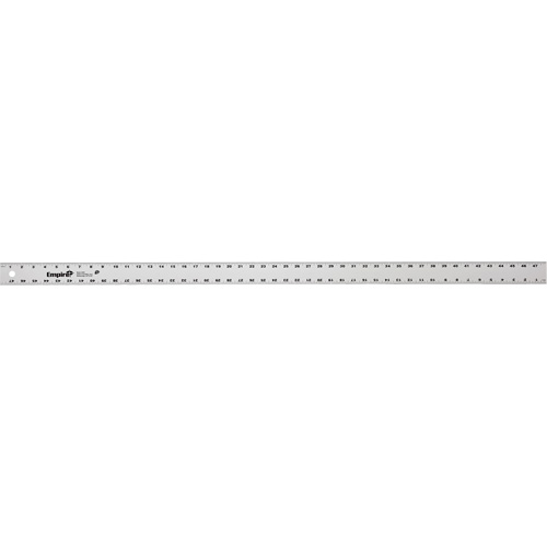 Heavy-Duty Straight Edge, 48" L, Aluminum, 1" Graduations Waymarc Industries Inc