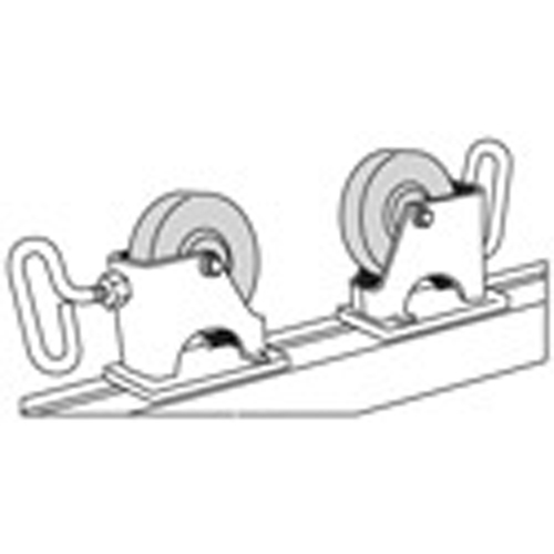 Support Adjust-A-Rolls, Capacit&eacute; de chargement 1000 lb, Capacit&eacute; max. de tuyau 36" Waymarc Industries Inc