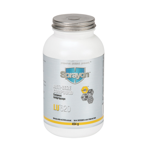 Compos&eacute; antigrippage LU620, 454 g, Bouteille &agrave; dessus brosse, 2200°F (1204°C) Temp max. Waymarc Industries Inc