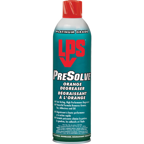 PreSolve&reg; Orange Degreaser, Aerosol Can Waymarc Industries Inc