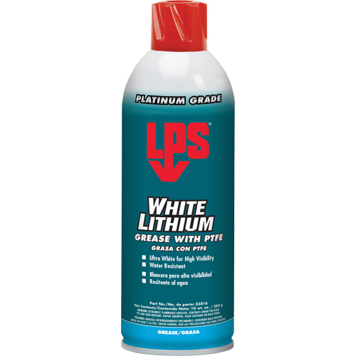 Graisse de Lithium blanche a/PTFE, Canette a&eacute;rosol Waymarc Industries Inc