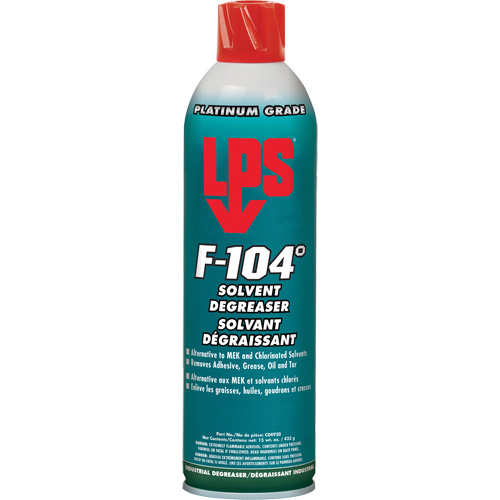 Solvant & d&eacute;graissant &agrave; &eacute;vaporation rapide F-104°, Canette a&eacute;rosol Waymarc Industries Inc