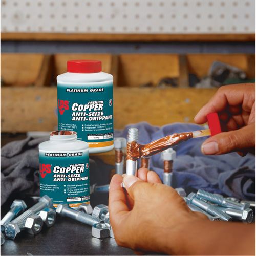 Antigrippant au cuivre, 1 lb, Bouteille, 1800°F (982°C) Temp&eacute;rature max. Waymarc Industries Inc