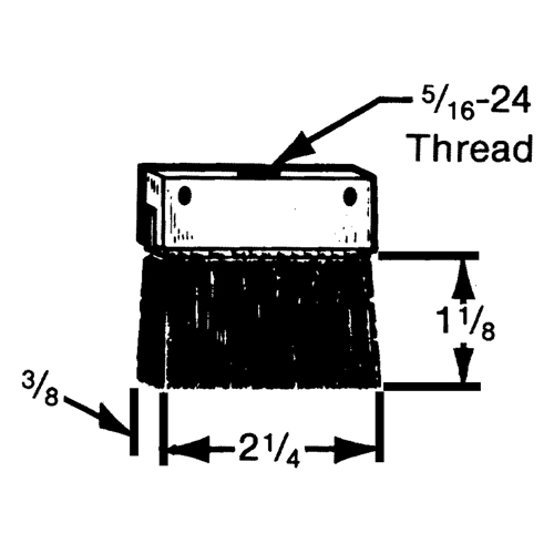 Flat, Round or Roto Brushes Waymarc Industries Inc