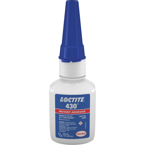 Adh&eacute;sif Super Bonder 422, Transparent, Bouteille, 1 liq. oz. Waymarc Industries Inc