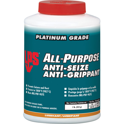 Antigrippant tout usage, 1 lb, Bouteille, 1800°F (982°C) Temp max. Waymarc Industries Inc
