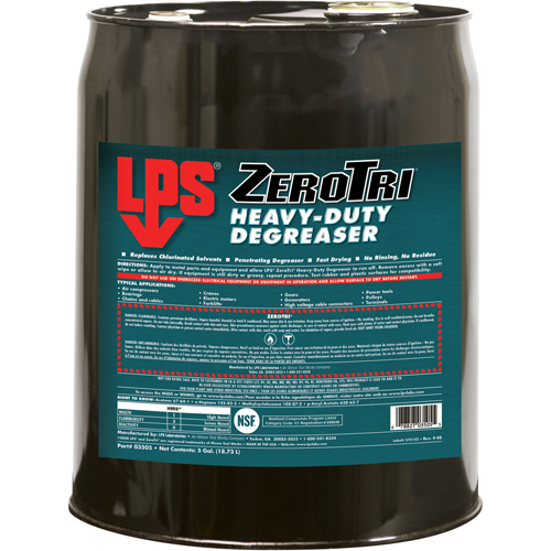 ZeroTri&reg; Heavy-Duty Degreaser, Pail Waymarc Industries Inc