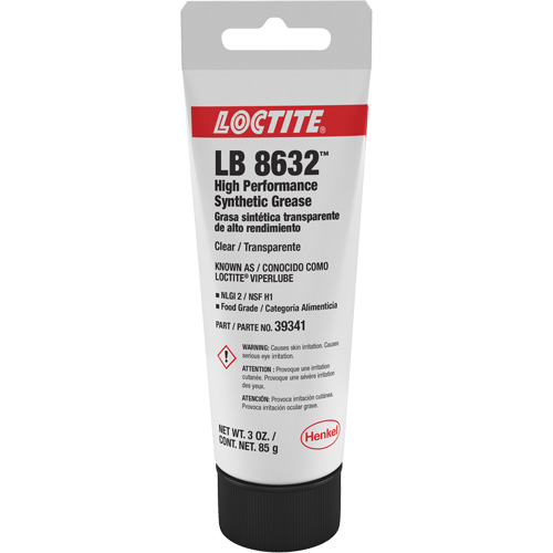 ViperLube&reg; High Performance Clear Synthetic Grease, 3 oz., Tube Waymarc Industries Inc