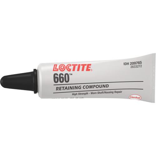 Compos&eacute; de retenue pour r&eacute;paration ajust&eacute; &agrave; la presse Quick Metal 660, 6 ml, Tube, Argent Waymarc Industries Inc