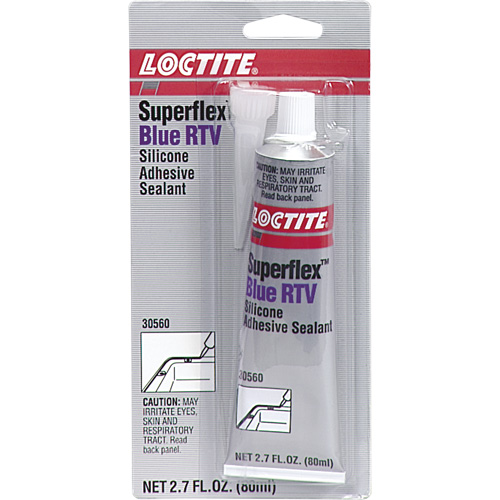 Scellant adh&eacute;sif &agrave; la silicone Superflex RTV, Tube, Bleu Waymarc Industries Inc