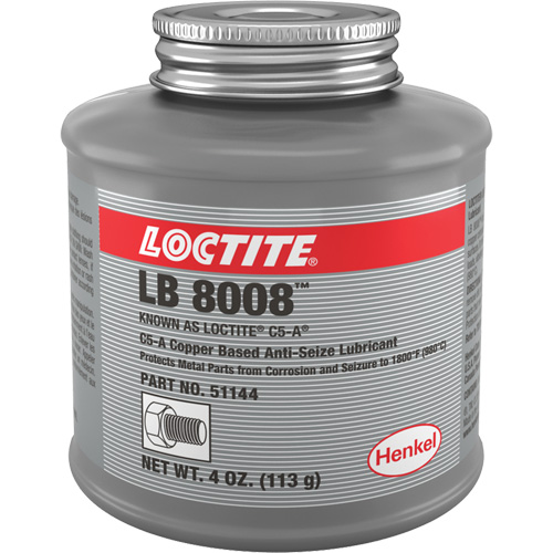 Lubrifiant antigrippant &agrave; base de cuivre, 4 oz, Canette &agrave; dessus brosse, 1800°F (982°C) Temp&eacute;rature max. Waymarc Industries Inc