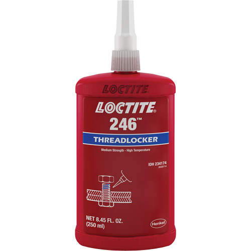 Compos&eacute; de blocage 246 temp&eacute;rature &eacute;lev&eacute;e, Bleu, Moyen, 250 ml, Bouteille Waymarc Industries Inc