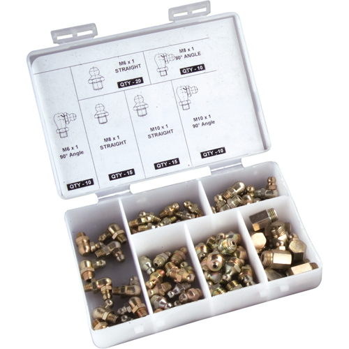 Jeu de raccords graisseurs, 80 mcx Waymarc Industries Inc