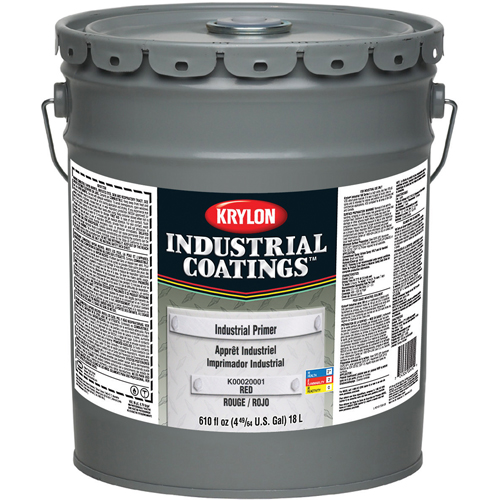 Industrial Primer, 18.9 L, Pail, Red Oxide Waymarc Industries Inc