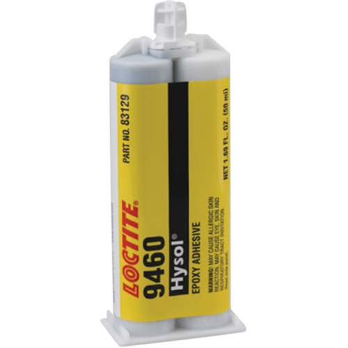 Hysol 9460 Epoxy, Two-Part, Dual Cartridge, 182 g., Grey Waymarc Industries Inc