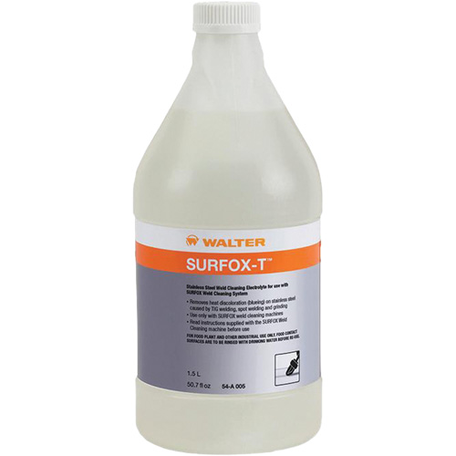 SURFOX-T Weld Cleaner, 1.5 L, Bottle Waymarc Industries Inc