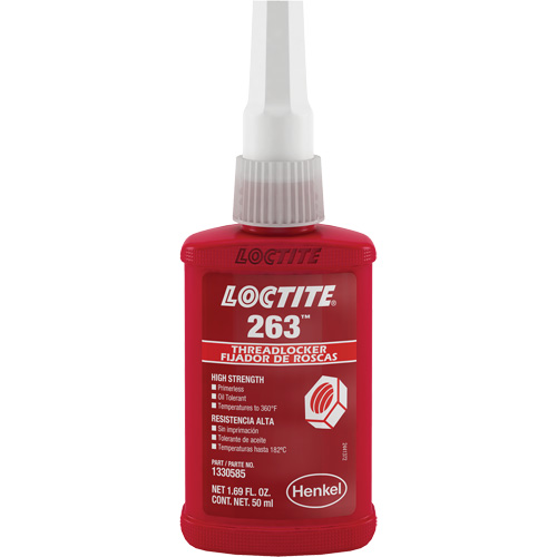 Compos&eacute; de blocage 263 s&eacute;chage rapide, Rouge, &eacute;lev&eacute;, 50 ml, Bouteille Waymarc Industries Inc