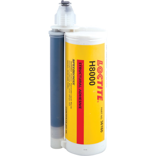 Speedbonder H8000 Structural Adhesive, Two-Part, Dual Cartridge, 668 g., Green Waymarc Industries Inc