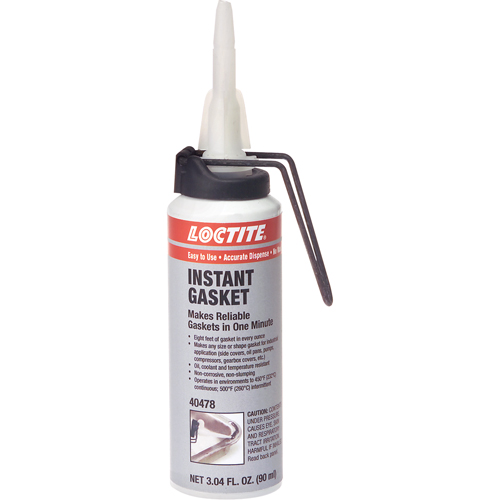 Scellant &agrave; joints Instant Gasket, Cartouche, Noir Waymarc Industries Inc