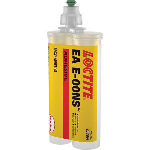 E-00NS Hysol&reg; Epoxy Adhesive, 200 ml, Dual Cartridge, Two-Part, Translucent Waymarc Industries Inc