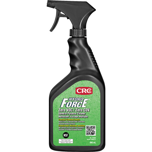 HydroForce&reg; Zero VOC General Purpose Cleaners, 946 ml, Trigger Bottle Waymarc Industries Inc