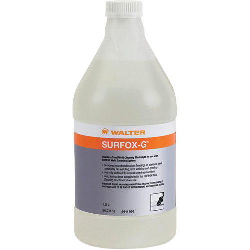 SURFOX-G Weld Cleaner, Bottle Waymarc Industries Inc