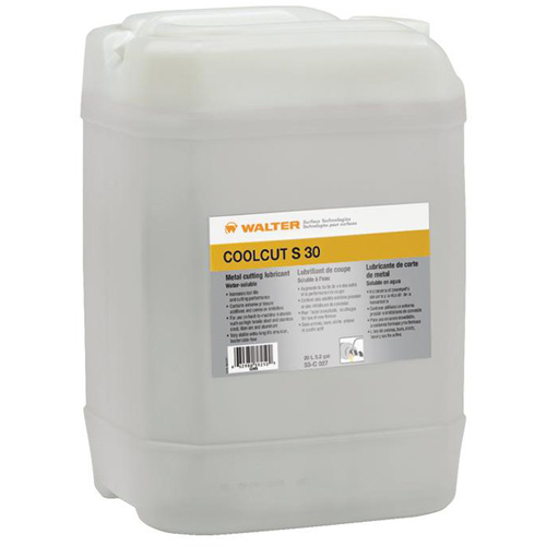 COOLCUT S-30 Water-Miscible Cutting Lubricant, 20 L Waymarc Industries Inc