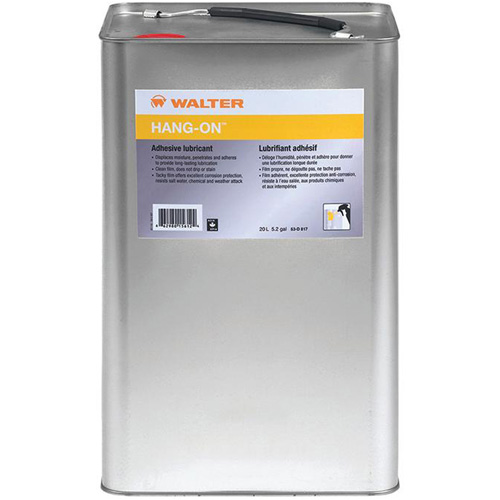 Lubrifiant adh&eacute;sif pour entretien HANG-ON, Seau Waymarc Industries Inc