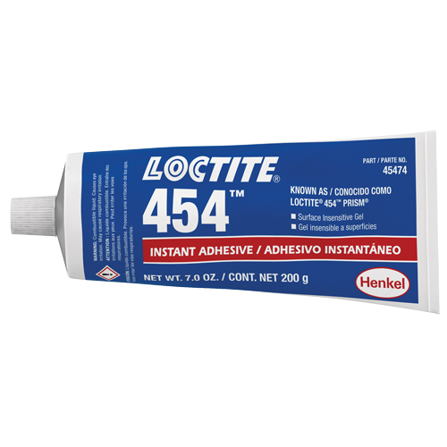 Gel de fixation insensible &agrave; la surface 454, Transparent, Tube, 200 g Waymarc Industries Inc