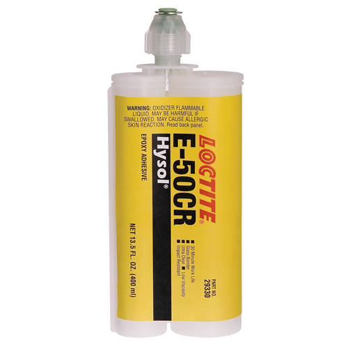 Adh&eacute;sif structurel pour le verre E-30CL, 200 ml, Cartouche double, Deux composants, Ultra clair Waymarc Industries Inc
