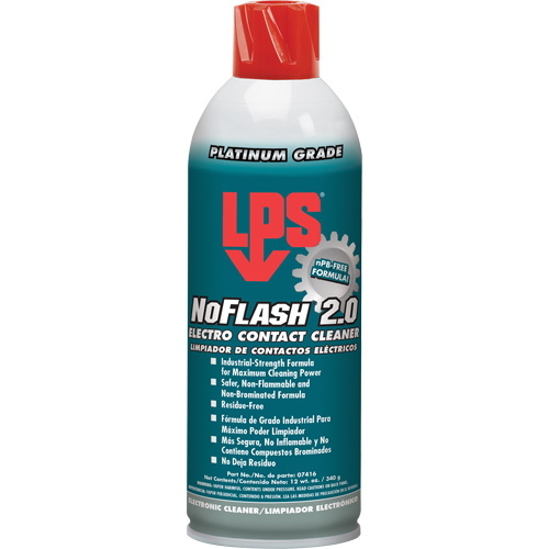 NoFlash&reg; 2.0 Electro Contact Cleaners, Aerosol Can Waymarc Industries Inc
