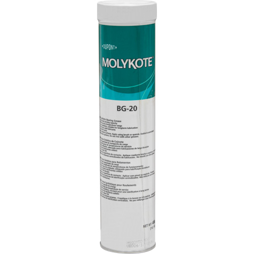 Graisse de roulement haute performance Molykote BG 20, 400 g, Cartouche Waymarc Industries Inc