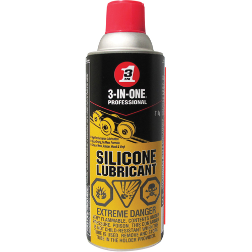 Lubrifiant de silicone 3-IN-1, Canette a&eacute;rosol Waymarc Industries Inc
