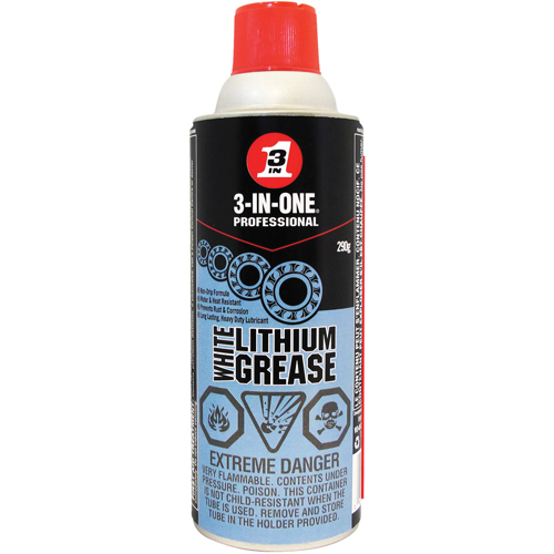 Graisse de lithium blanc 3-IN-1 , Canette a&eacute;rosol Waymarc Industries Inc