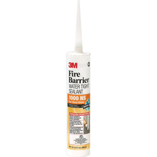 Scellant ignifuge, 0,3 L, Cartouche, Gris Waymarc Industries Inc