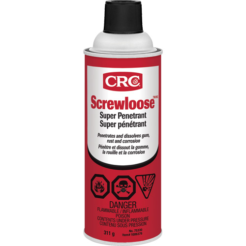 ScrewlooseTM Super Penetrant, Aerosol Can, 312 g Waymarc Industries Inc