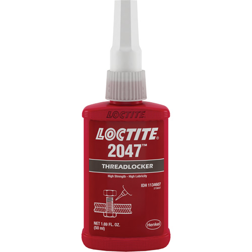 2047 Threadlocker, Black, High, 50 ml, Bottle Waymarc Industries Inc