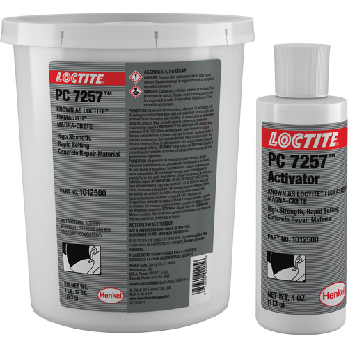 Fixmaster&reg; Magna-Crete&reg; Concrete Repair, Kit, Grey Waymarc Industries Inc