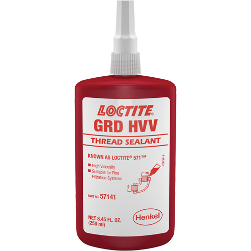 571 Thread Sealant, Bottle, 250 ml, -54° C - 149° C/-65° F - 300° F Waymarc Industries Inc