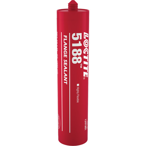 5188 Flange Sealant, Cartridge, Red Waymarc Industries Inc