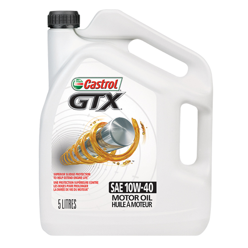 GTX&reg; 10W40 Motor Oil, 5 L, Jug Waymarc Industries Inc