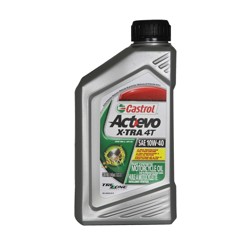 ACTEVO&reg; 4T 10W40 Motorcycle Oil, 946 ml, Bottle Waymarc Industries Inc