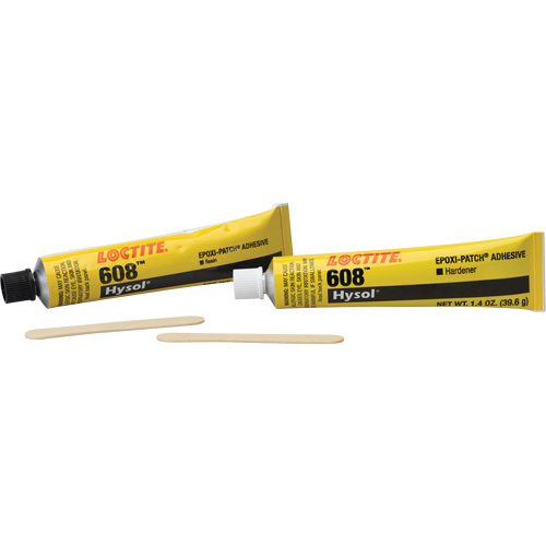 Adh&eacute;sif ultra r&eacute;sistant Hysol, 2,8 oz., Bouteille, Deux composants, Transparent Waymarc Industries Inc