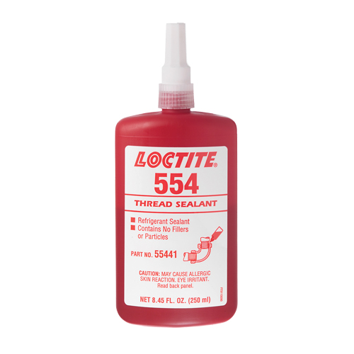 Produit d'&eacute;tanch&eacute;it&eacute; pour raccords filet&eacute;s 554, Bouteille, 10 ml, -53,89° C - 148,89° C/-65°F - 300°F Waymarc Industries Inc
