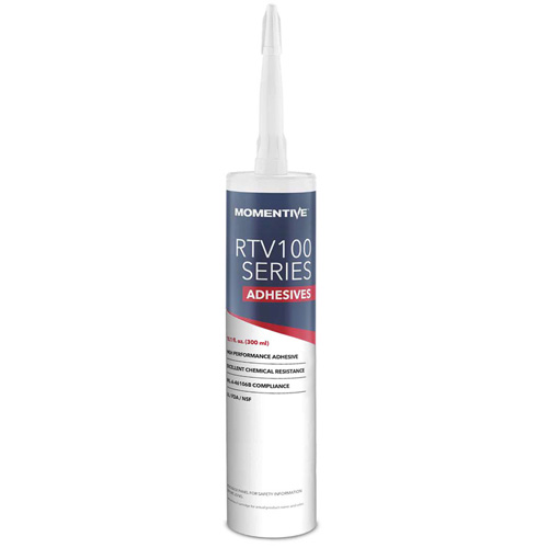 Momentive Silicone Sealant, Cartridge, Clear Waymarc Industries Inc