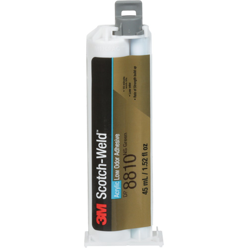 Scotch-Weld Low-Odour Adhesive, Two-Part, Dual Cartridge, 45 ml, Green Waymarc Industries Inc