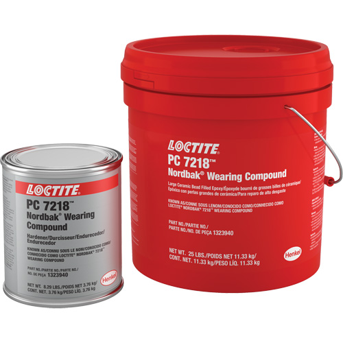 Compos&eacute; anti-usure 7218, 25 lb, Seau, Deux composants, Gris Waymarc Industries Inc