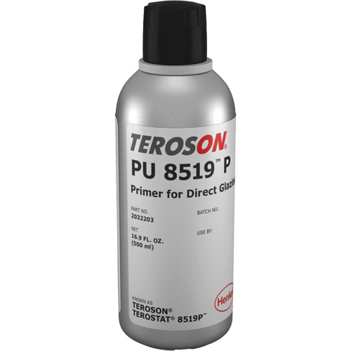 Teroson&reg; PU 8519 P Glass Primer & Activator, 500 ml, Bottle Waymarc Industries Inc