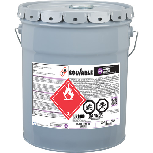 Ac&eacute;tone liquide, 18,9 L Waymarc Industries Inc