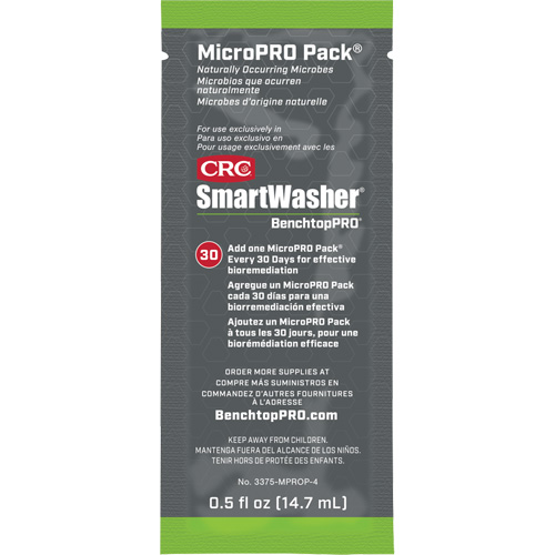 Agent nettoyant antimicrobien MicroPro Pack, 0,5 oz, Pochette Waymarc Industries Inc